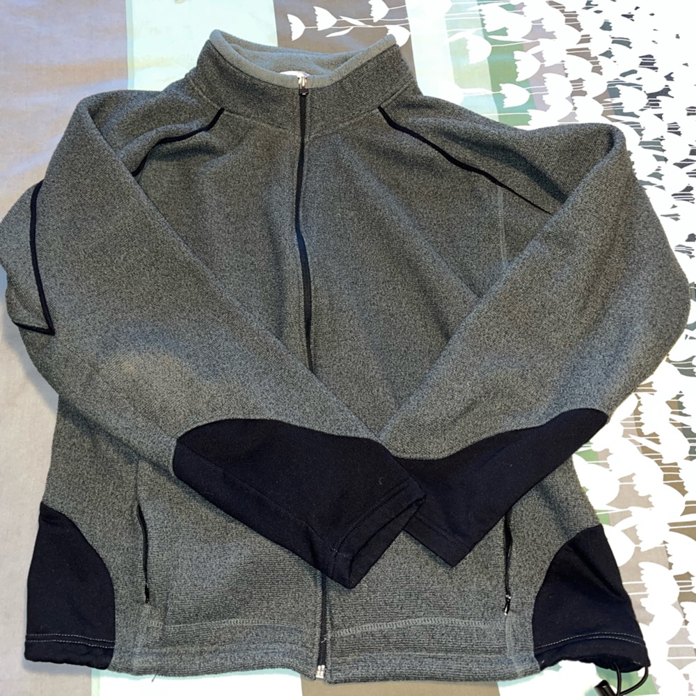Men's easy-going fleece zip up